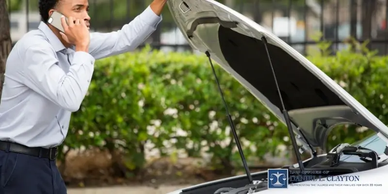 how to stay safe when a vehicle breaks down